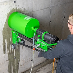 Использование установки алмазного бурения Eibenstock PLE 450 B PowerLine