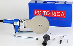 Комплектация паяльника для полипропиленовых труб Rotorica Rocket Welder 160 Blue серия Top