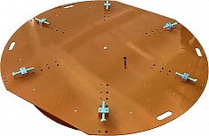 Зажим для коротких втулок под фланец ПНДело Делохват-1200 Зажим для коротких втулок под фланец ПНДело Делохват-1200