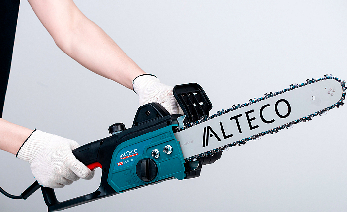 Использование электропилы Alteco ECS 1900-40 Использование электропилы Alteco ECS 1900-40